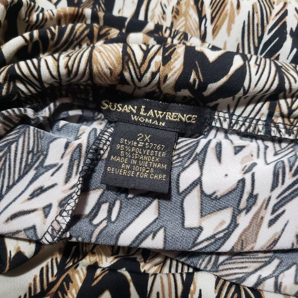 Susan Lawrence Woman Plus size 2X Sleeveless Pullover Top - preloved - Picture 5 of 5